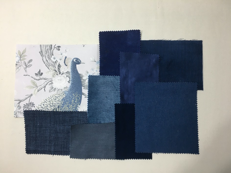 A selection of fabrics